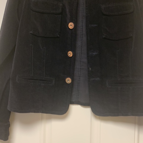 Christopher Blue Black Corduroy Jacket - Picture 3 of 4